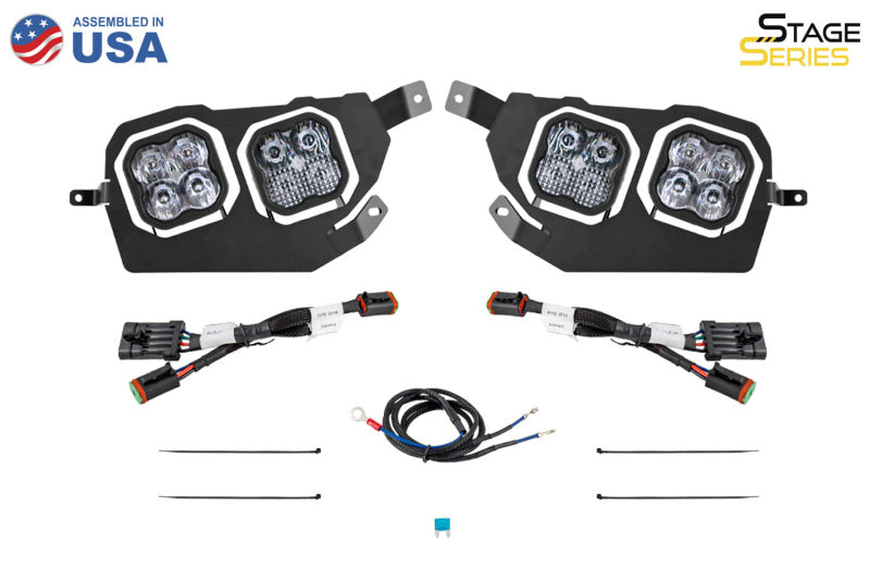 Diode Dynamics 14-23 Polaris RZR XP SS3 LED Headlight Kit - Pro White ABL Headlights Diode Dynamics