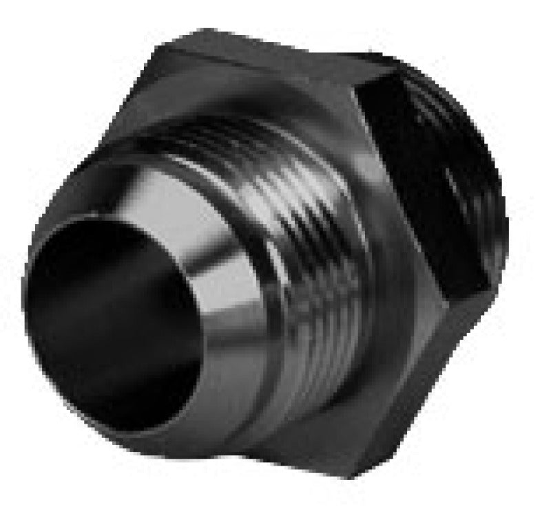 Moroso Dry Sump Tank/Pump Scavenge Manifold Fitting -16An to -16An w/O-Ring - Aluminum - Single Fittings Moroso