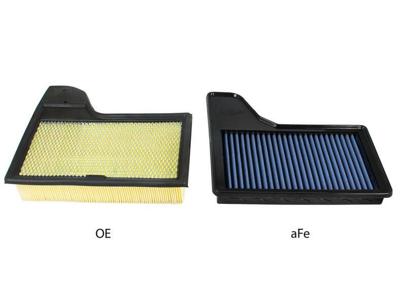 aFe MagnumFLOW OEM Replacement Air Filter PRO 5R 2015 Ford Mustang L4 / V6 / V8 Air Filters - Drop In aFe
