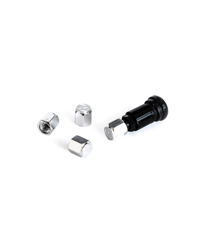Fifteen52 Valve Stem Cap Set - Silver - 4 Pieces Wheel Accessories fifteen52