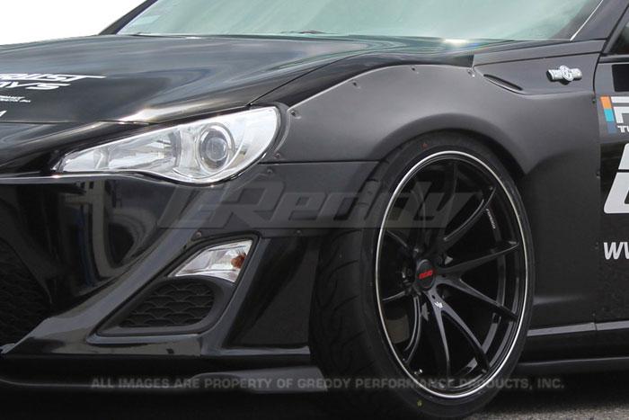 GReddy X Rocket Bunny Front Over-Fender & Front Bumper Trim (4 pcs) Fenders GReddy