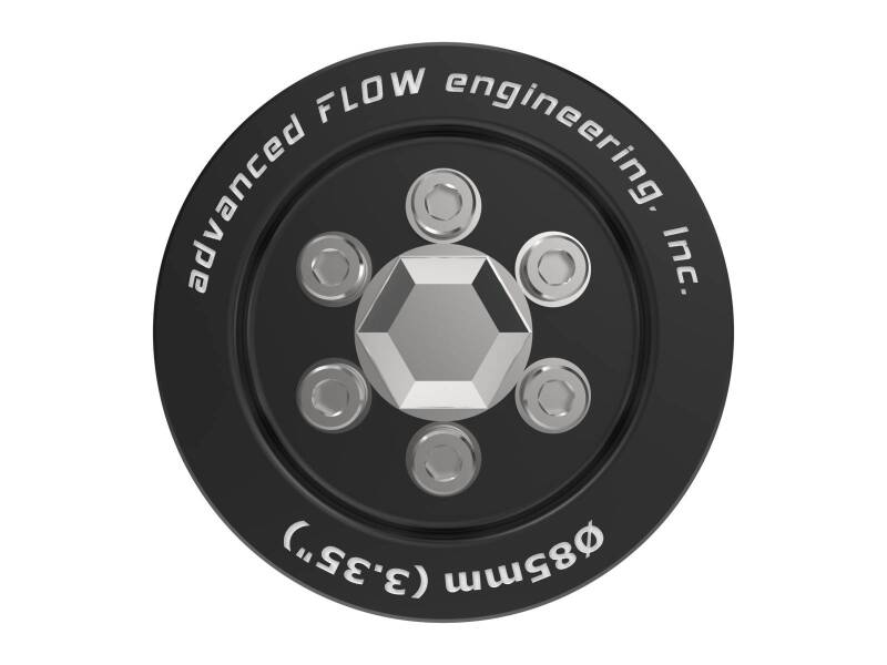 aFe 15-23 Dodge Challenger / 15-23 Dodge Charger SRT Hellcat 3.35in Supercharger Power Pulley Kit Pulleys - Crank, Underdrive aFe