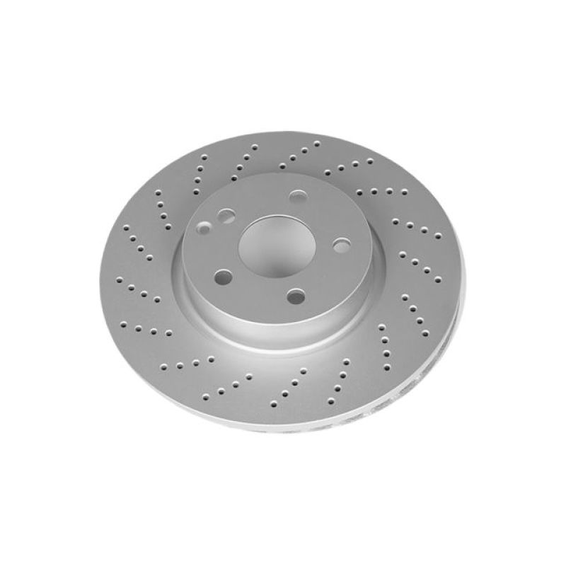 Power Stop 13-14 Mercedes-Benz C300 Front Evolution High Carbon Geomet Coated Rotor Brake Rotors - OE - Cryo PowerStop