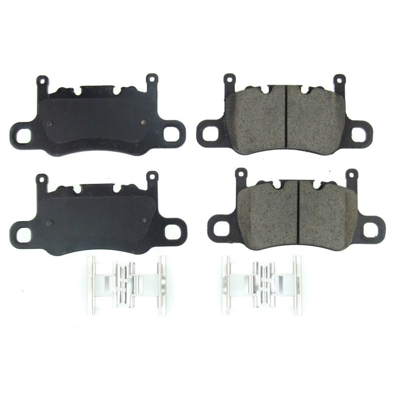 Power Stop 2017 Porsche Panamera Rear Z17 Evolution Ceramic Brake Pads w/Hardware Brake Pads - OE PowerStop