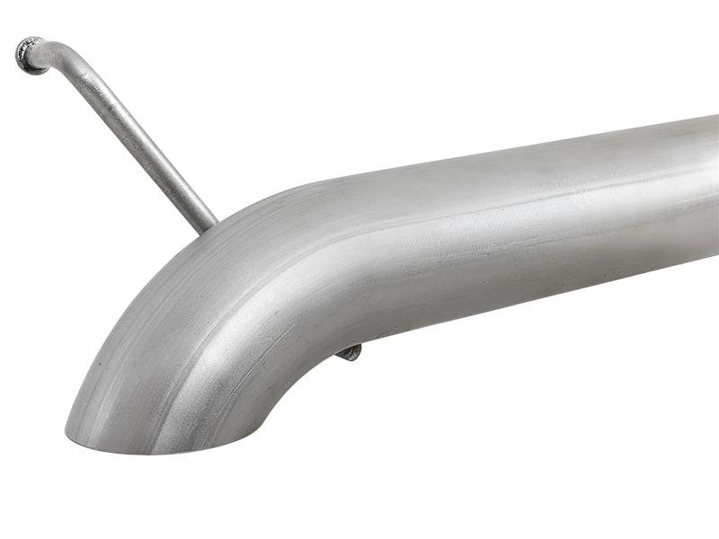 aFe Rock Duster 3in 409 SS Cat-Back Turn-Down Exhaust 2018+ Jeep Wrangler (JL) V6 3.6L Catback aFe