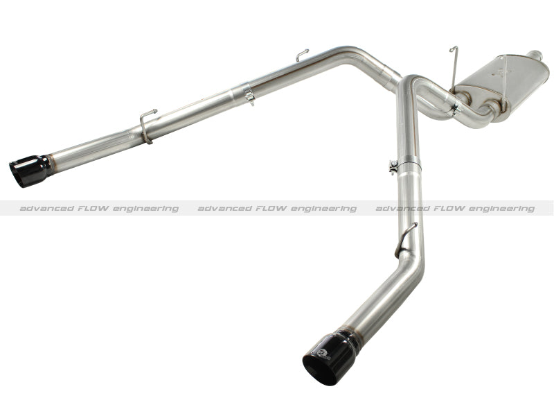 aFe MACHForce XP Exhausts Cat-Back SS-409 EXH CB Dodge Ram 1500 5.7L HEMI 09-13 Glossed Black Catback aFe