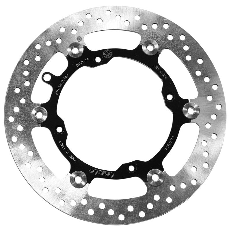 Brembo OE 05-12 Beta RR Enduro 400cc 260x3mm Brake Disc - Front Floating Brake Rotors - Slotted Brembo OE