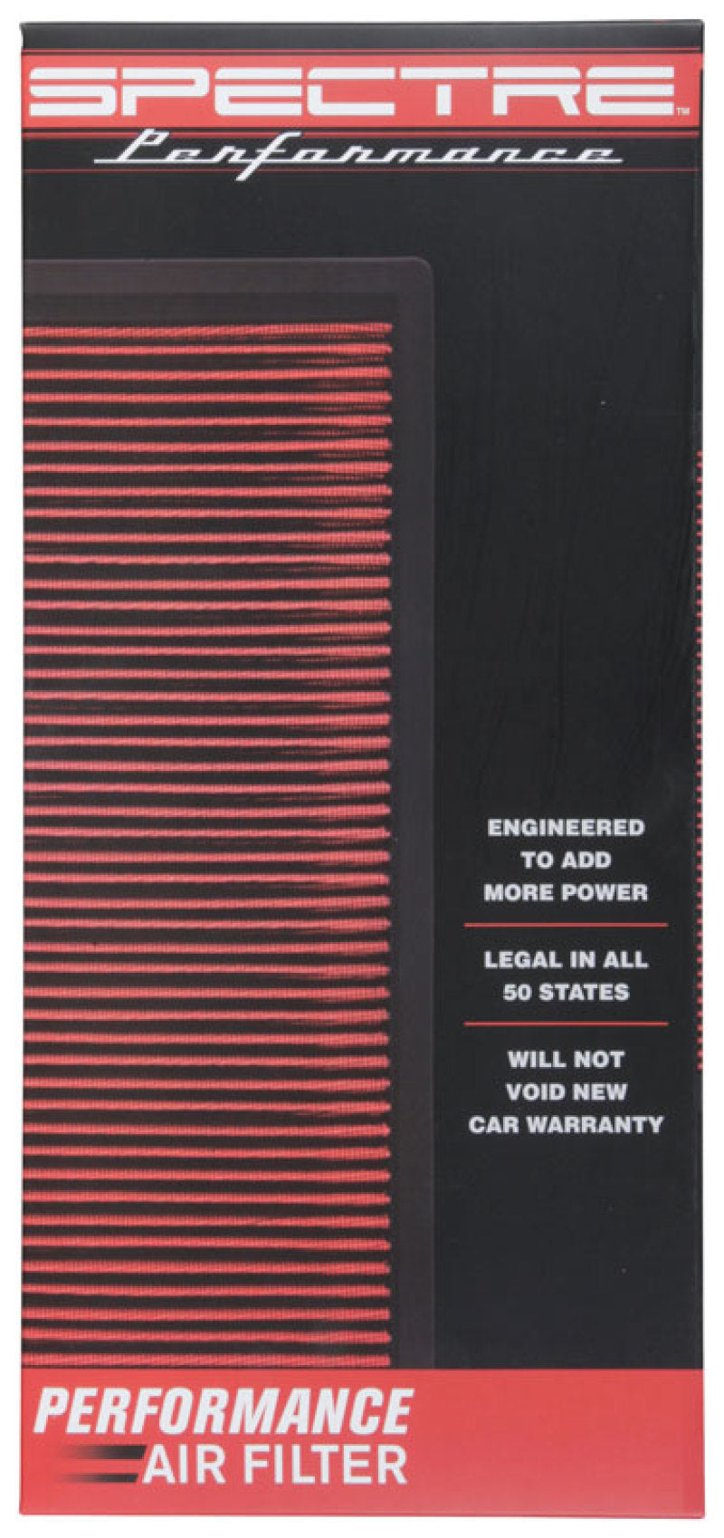 Spectre 2007 Chevy Camaro 3.8L/5.7L V6/V8 F/I Replacement Panel Air Filter Air Filters - Drop In Spectre