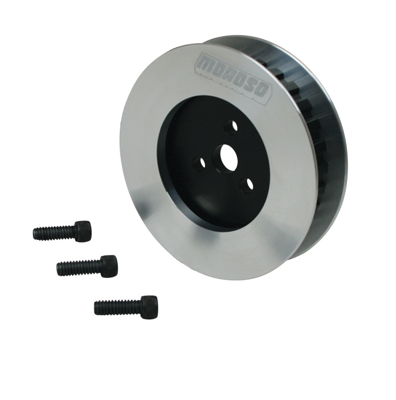 Moroso Vacuum Pump Pulley - Gilmer Style - 28 Tooth Pulleys - Crank, Underdrive Moroso