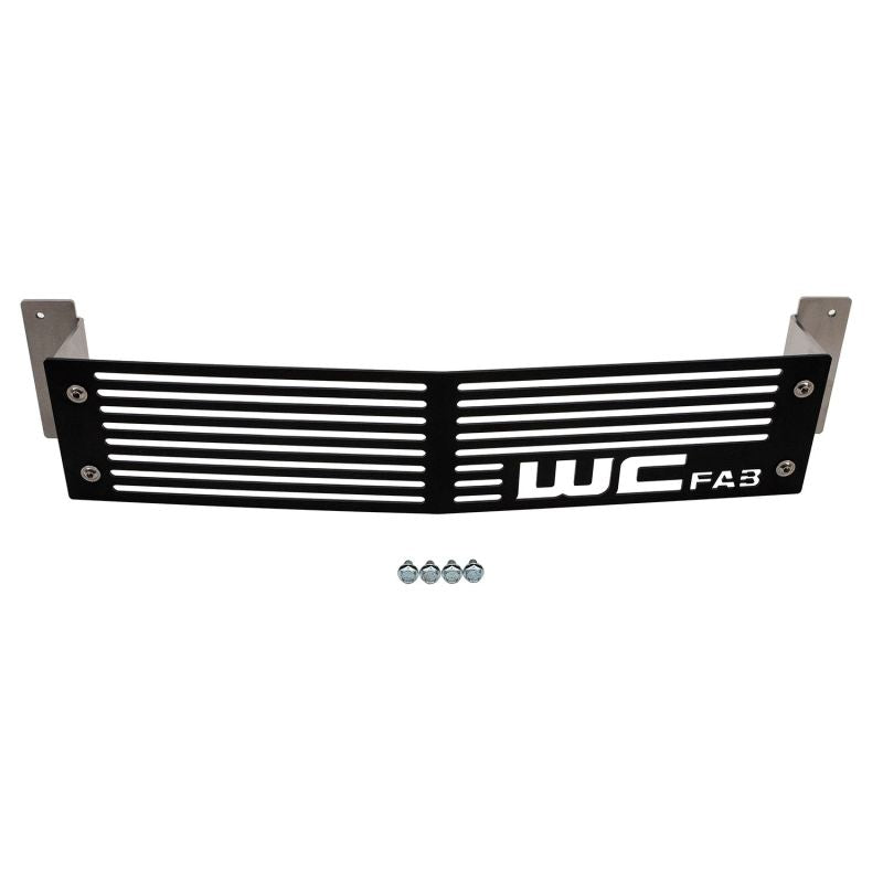 Wehrli 15-19 Chevrolet Silverado HD 6.6L LML/L5P Duramax Bumper Grille - Fine Texture Black Bumper Accessories Wehrli