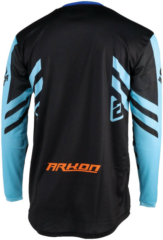 Answer 25 Arkon Nitrus Jersey Blue/Black/Hyper Orange - Small Jerseys Answer