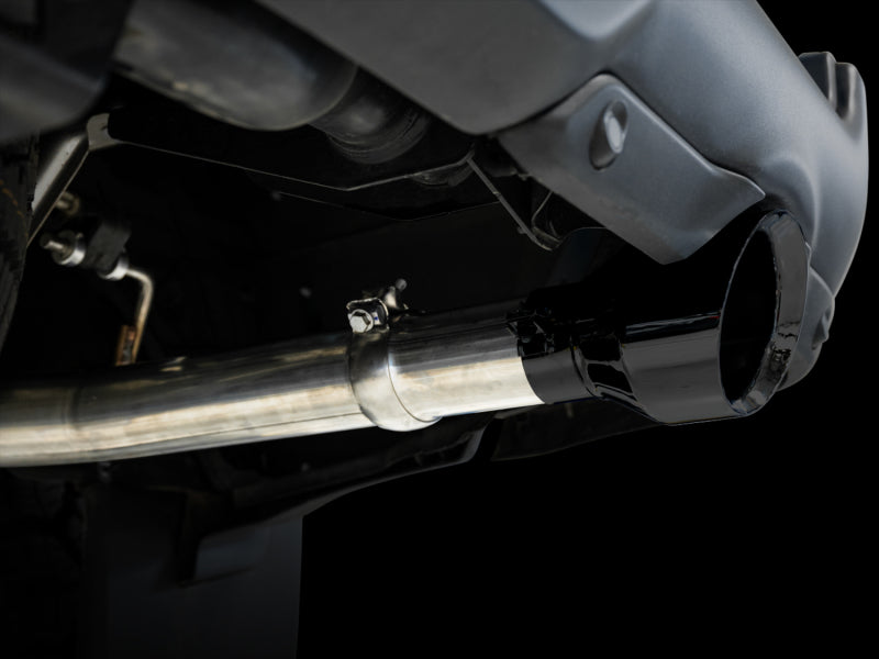 AWE Tuning 09-18 RAM 1500 5.7L (w/Cutouts) 0FG Dual Rear Exit Cat-Back Exhaust - Diamond Black Tips Catback AWE Tuning