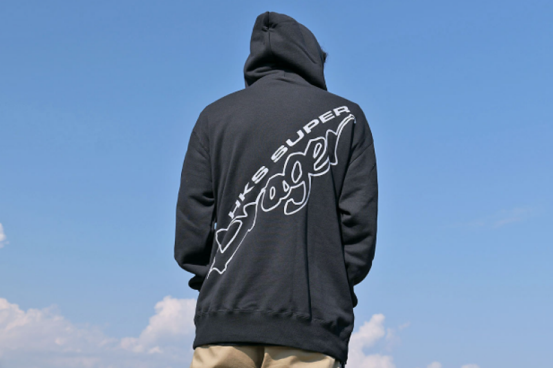 HKS HOODIE SUPER DRAGER BLACK XL Shirts HKS