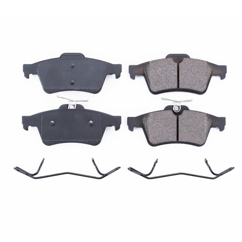 Power Stop 09-10 Chevrolet Cobalt Rear Z17 Evolution Ceramic Brake Pads w/Hardware Brake Pads - OE PowerStop