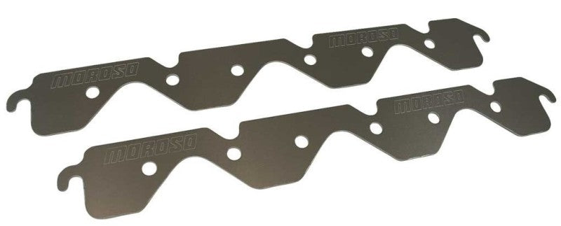 Moroso Small Block Ford Exhaust Block Off Storage Plate - Pair Block Off Plates Moroso