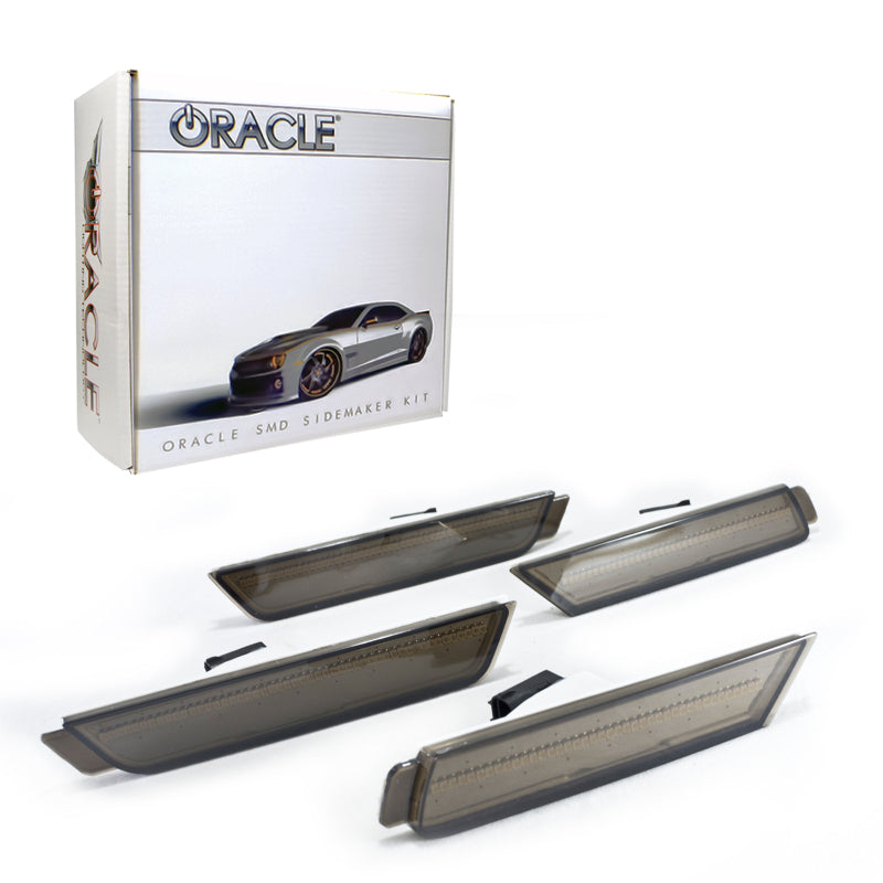 Oracle 10-15 Chevrolet Camaro Concept Sidemarker Set - Tinted - No Paint Light Strip LED ORACLE Lighting