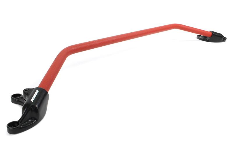 PERRIN 08-14 WRX/STI/Impreza / 14-18 Forester / 13-17 Crosstrek / 05-09 Legacy FR Strut Brace - Red Strut Bars Perrin Performance