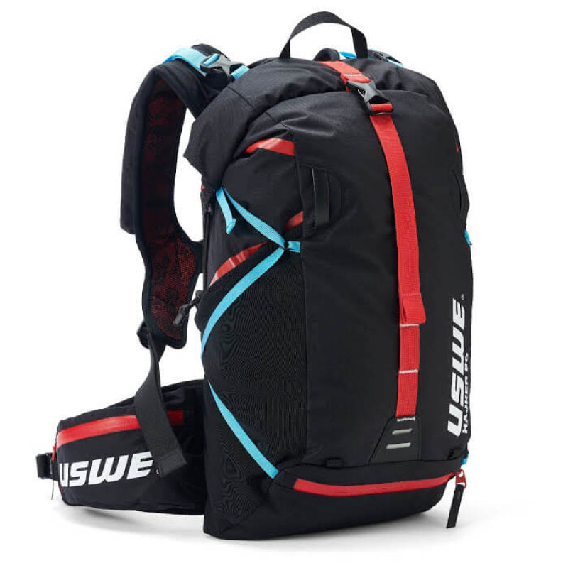 USWE Hajker Winter Rolltop Daypack 30L - Carbon Black Bags - Backpacks USWE