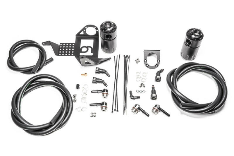 Radium Engineering 98-05 Mazda MX-5 Dual Catch Can Kit Oil Catch Cans Radium Engineering