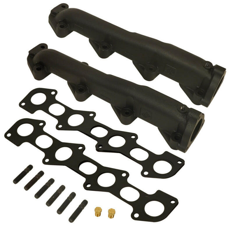 BD Diesel 08-10 Ford F-250/F-350/F-450/F-550 Powerstroke 6.4L Exhaust Manifold Set Headers & Manifolds BD Diesel