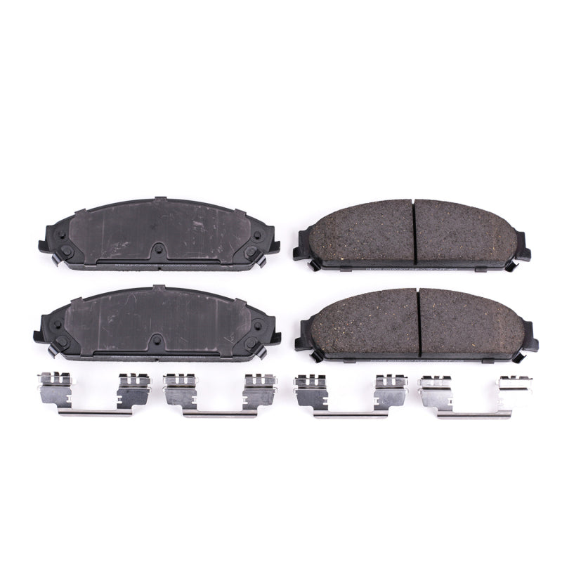 Power Stop 13-14 Chrysler 200 Front Z17 Evolution Ceramic Brake Pads w/Hardware Brake Pads - OE PowerStop