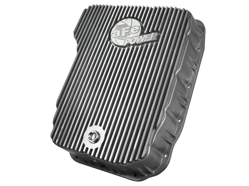 aFe Transmission Pan Cover (Raw); Dodge Diesel Trucks 07.5-12 L6-6.7L (td) Diff Covers aFe