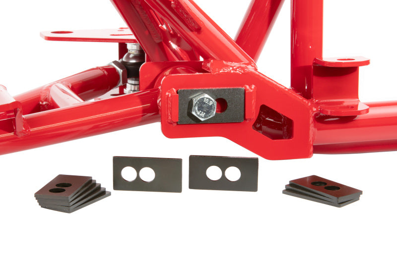 UMI Performance 98-02 GM F-Body K-Member LSX Rr Roll Center Increase- Red Engine Mounts UMI Performance