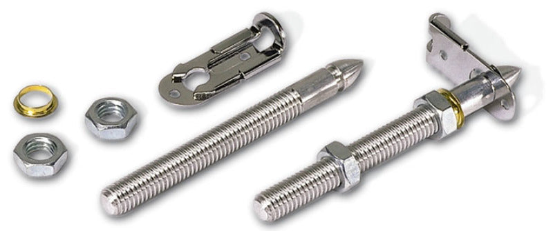Moroso Quick Release Hood Pin Set - 3/8in Diameter - 2 Pack Hood Pins Moroso