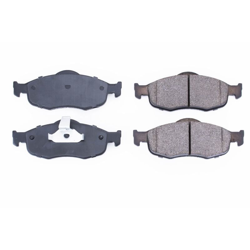 Power Stop 95-00 Ford Contour Front Z16 Evolution Ceramic Brake Pads Brake Pads - OE PowerStop