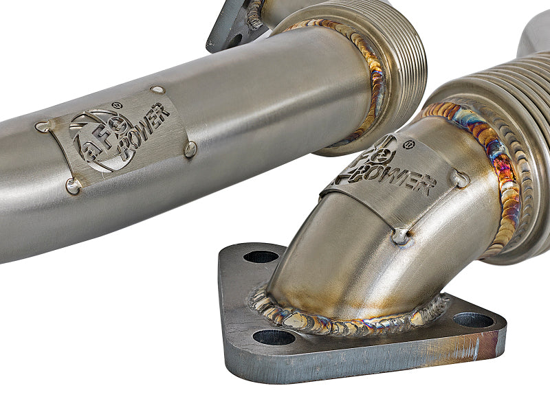 aFe Twisted Steel Up-Pipe GM Diesel Trucks 01-04 V8-6.6L (td) LB7 Headers & Manifolds aFe