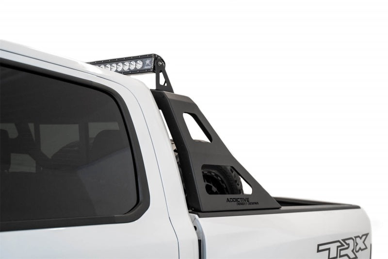 Addictive Desert Designs 2021 Dodge Ram 1500 TRX Stealth Fighter Chase Rack - Hammer Black Chase Racks Addictive Desert Designs