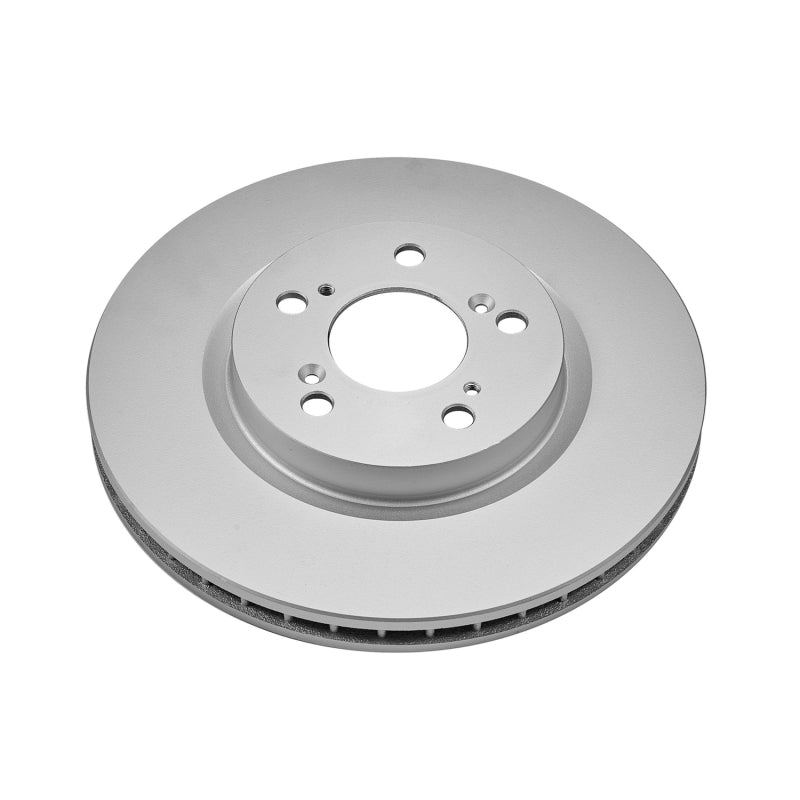 Power Stop 05-12 Acura RL Front Evolution Geomet Coated Rotor Brake Rotors - OE - Cryo PowerStop