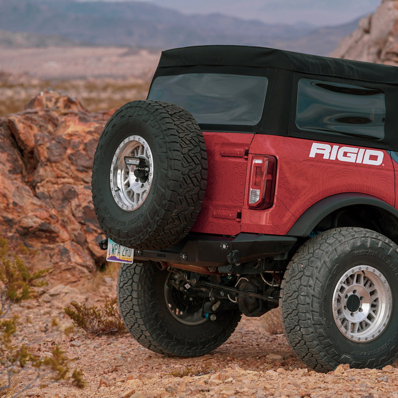 Rigid Industries 2021+ Ford Bronco Rear Chase Pod Light Kit Tail Lights Rigid Industries