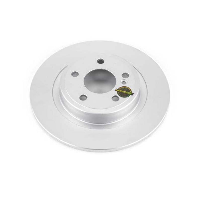 Power Stop 17-18 Mercedes-Benz SLC300 Rear Evolution High Carbon Geomet Coated Rotor Brake Rotors - OE - Cryo PowerStop