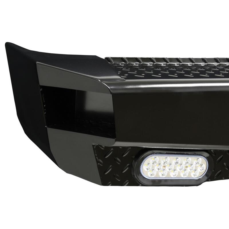 Westin 09-18 Ram 1500 HDX Bandit Rear Bumper - Black Bumpers - Steel Westin