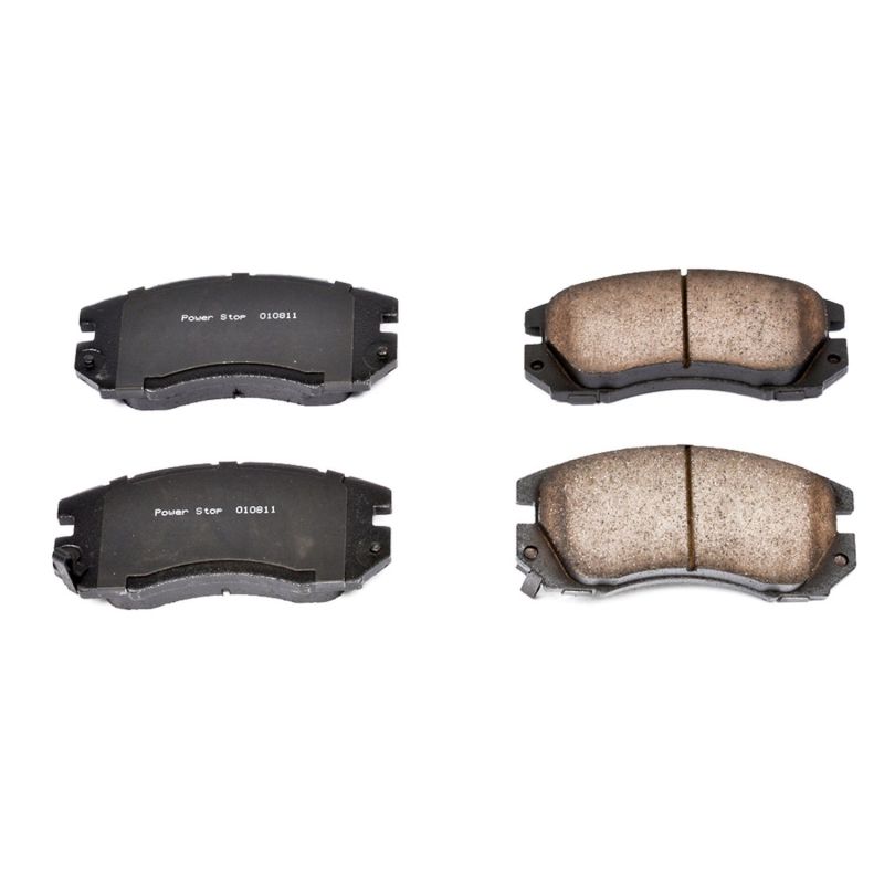 Power Stop 91-94 Subaru Legacy Front Z16 Evolution Ceramic Brake Pads Brake Pads - OE PowerStop