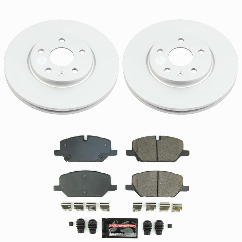 Power Stop 21-25 Buick Envision Front Z23 Coated Brake Kit Brake Kits - Performance D&S PowerStop