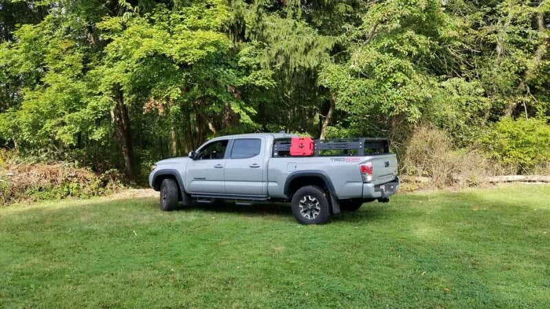 Fishbone Offroad 2016+Toyota Tacoma Long 74In Tackle Rack Bed Racks Fishbone Offroad