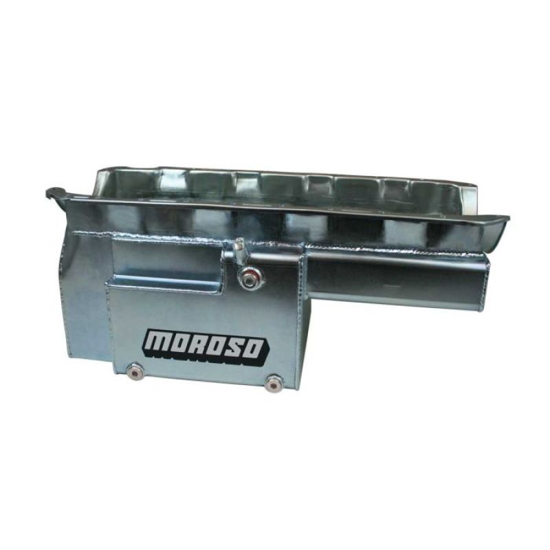 Moroso BBC Marine 10in Deep Sump Oil Pan Oil Pans Moroso