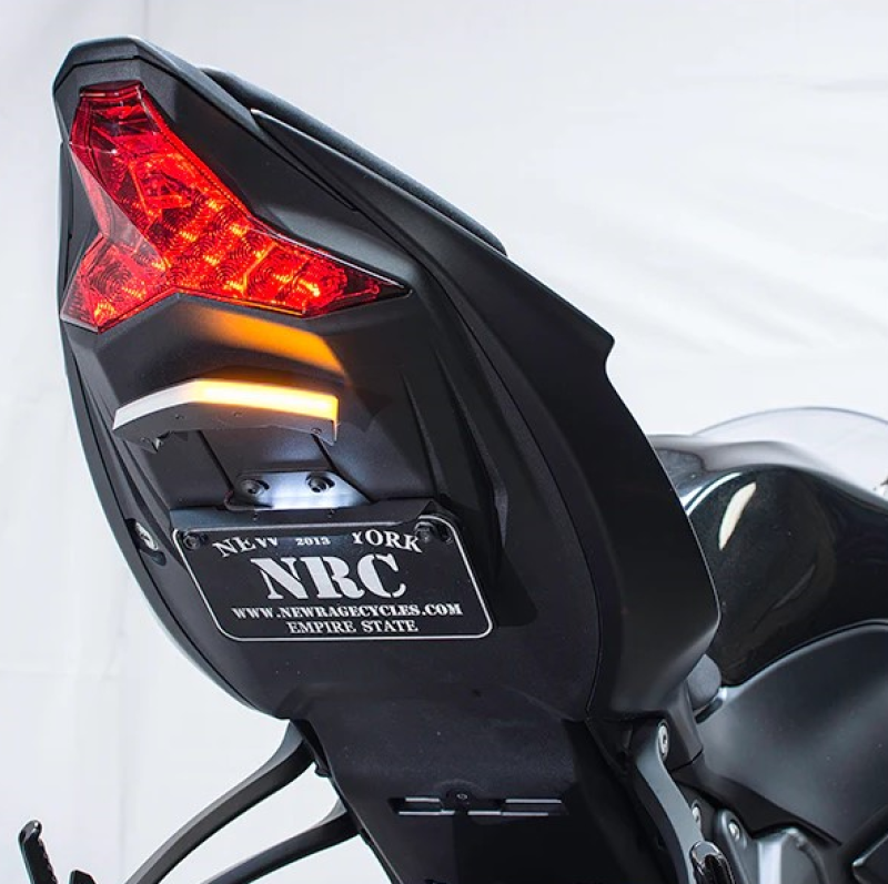 New Rage Cycles 19+ Kawasaki ZX-6R Fender Eliminator Kit Tucked w/Load EQ Lights Corner New Rage Cycles