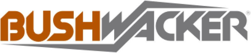 Bushwacker 14-18 Chevrolet Silverado 1500 Trail Armor Rear Mud Flaps (Fits Pocket Style Flares) Mud Flaps Bushwacker