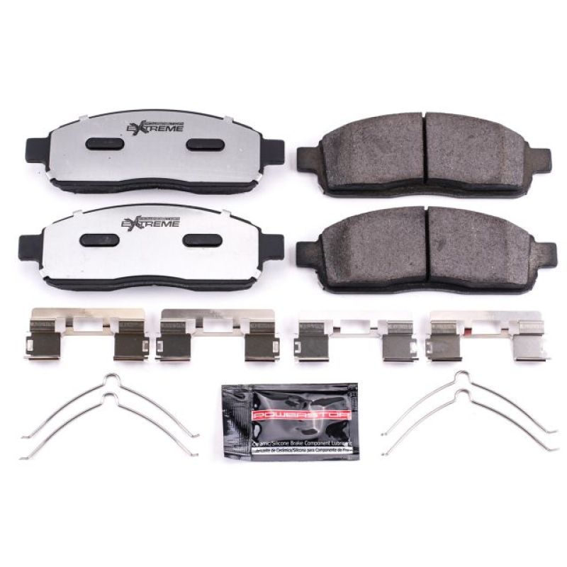 Power Stop 04-08 Ford F-150 Front Z36 Truck & Tow Brake Pads w/Hardware Brake Pads - Performance PowerStop
