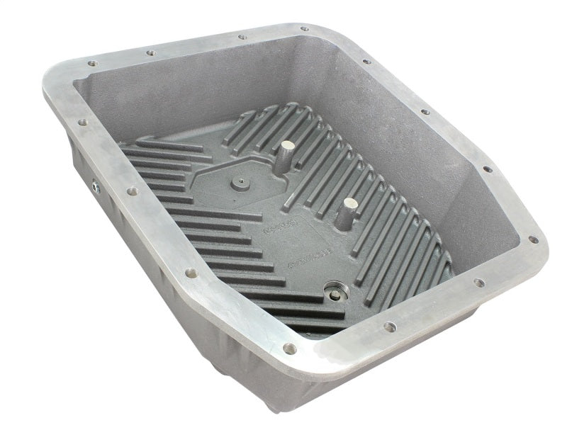 aFe Transmission Pan (Raw); Ford Trucks 93-08 AODE/4R70W Diff Covers aFe
