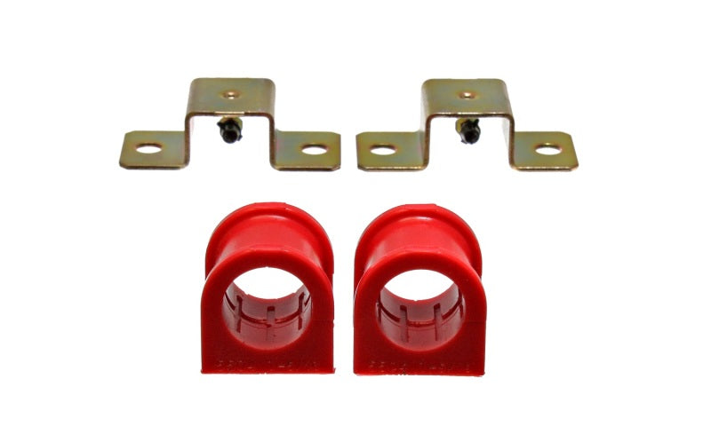 Energy Suspension 1 3/8in Swaybar Bushing Set - Red Bushing Kits Energy Suspension
