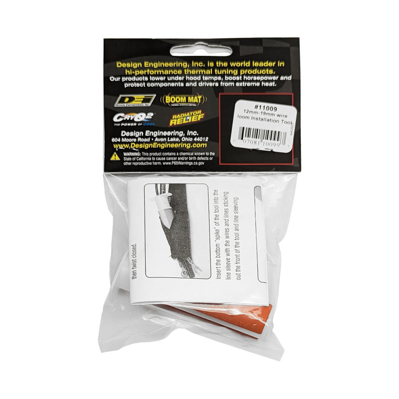 DEI Split Wire Loom Installation Tool - 12mm to 19mm Thermal Sleeves DEI