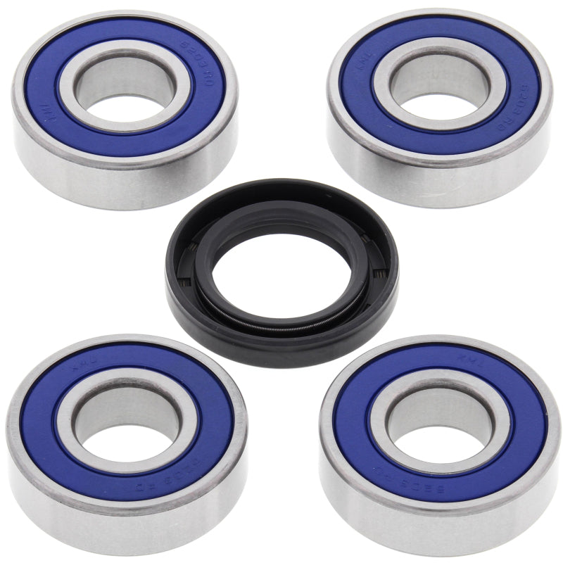 All Balls Racing 72-79 Yamaha DT250 Wheel Bearing Kit Rear Wheel Bearings All Balls Racing