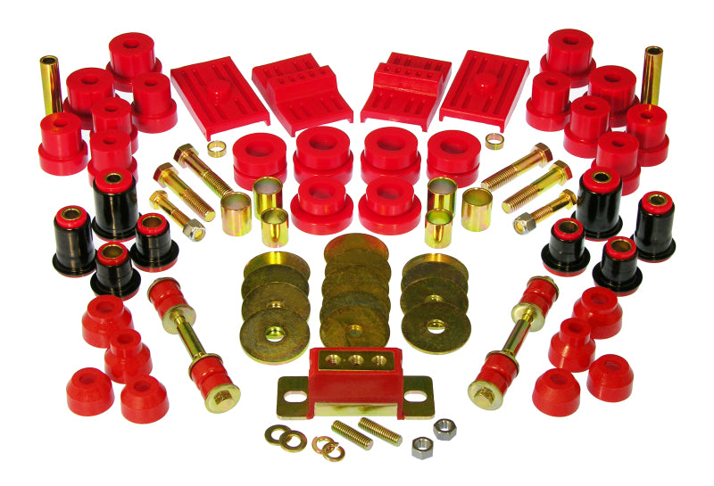 Prothane 70-72 Chevy Camaro / Firebird Total Kit - Red Bushings - Full Vehicle Kits Prothane