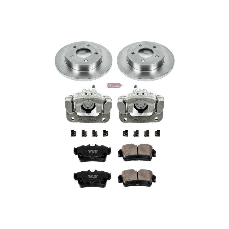 Power Stop 94-04 Ford Mustang Rear Autospecialty Brake Kit w/Calipers Brake Kits - OE PowerStop