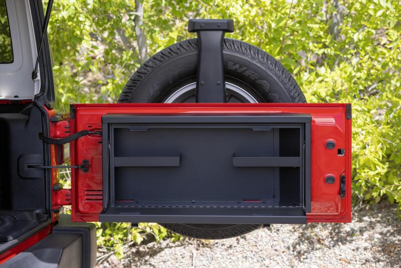 Tuffy Jeep Wrangler Tailgate Lockbox W/Keyed Lock Cargo Boxes & Bags Tuffy Products
