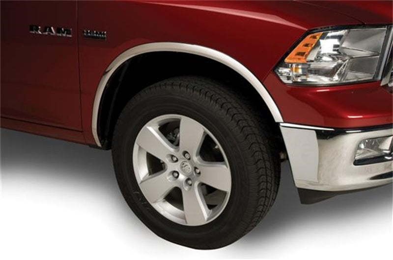 Putco 09-18 Ram 1500 - Hemi and Non-Hemi (Fits Rams w/ chromed Front bumpers) SS Fender Trim Exterior Trim Putco